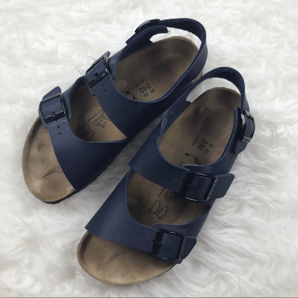 Birkenstock Shoes - Birki’s by Birkenstock Sicily Navy Sandals
